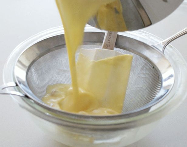 сладолед од ѓумбир - крем за филтрирање