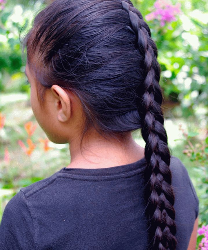 Детски фризури за девојчиња за секој ден во 5 минути на средна коса