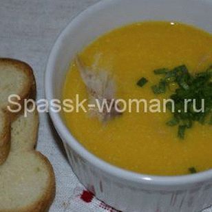 Пире од супа од тиква, пченка и леќа